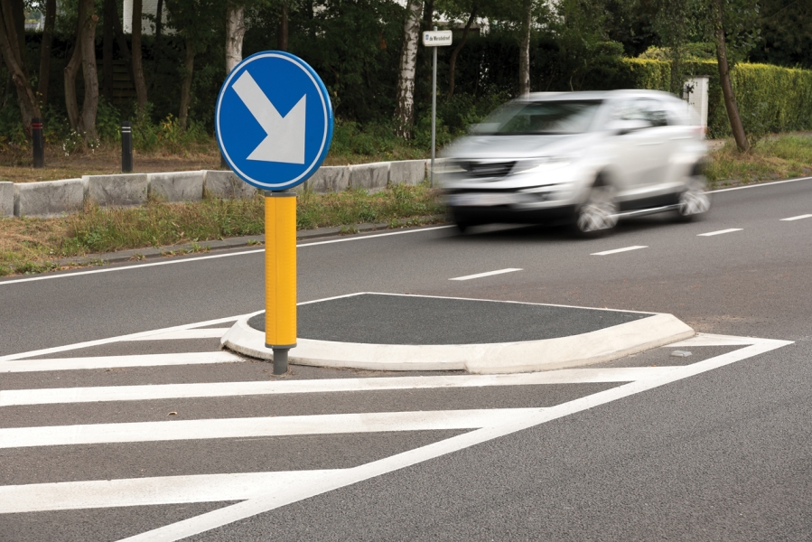 Verkeerseilanden Merodedreef Westerlo