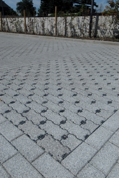 Réaménagement de la Hemelhof Bornem pavage drainant