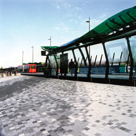 Busstation Hoofddorp Nederland