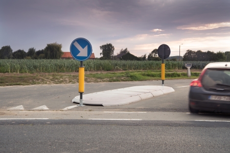 Verkeerseiland Zuidbroekstraat Diksmuide