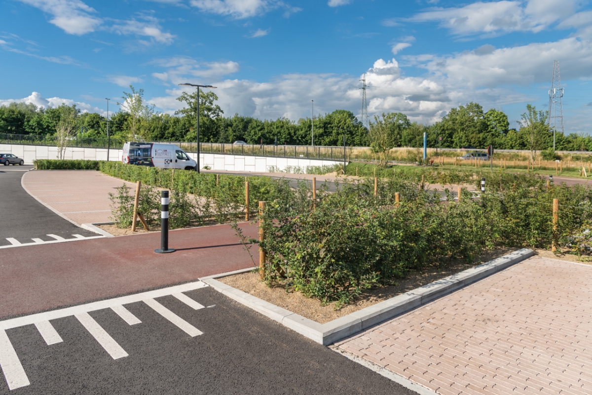 Parking winkelcentrum Malinas Mechelen