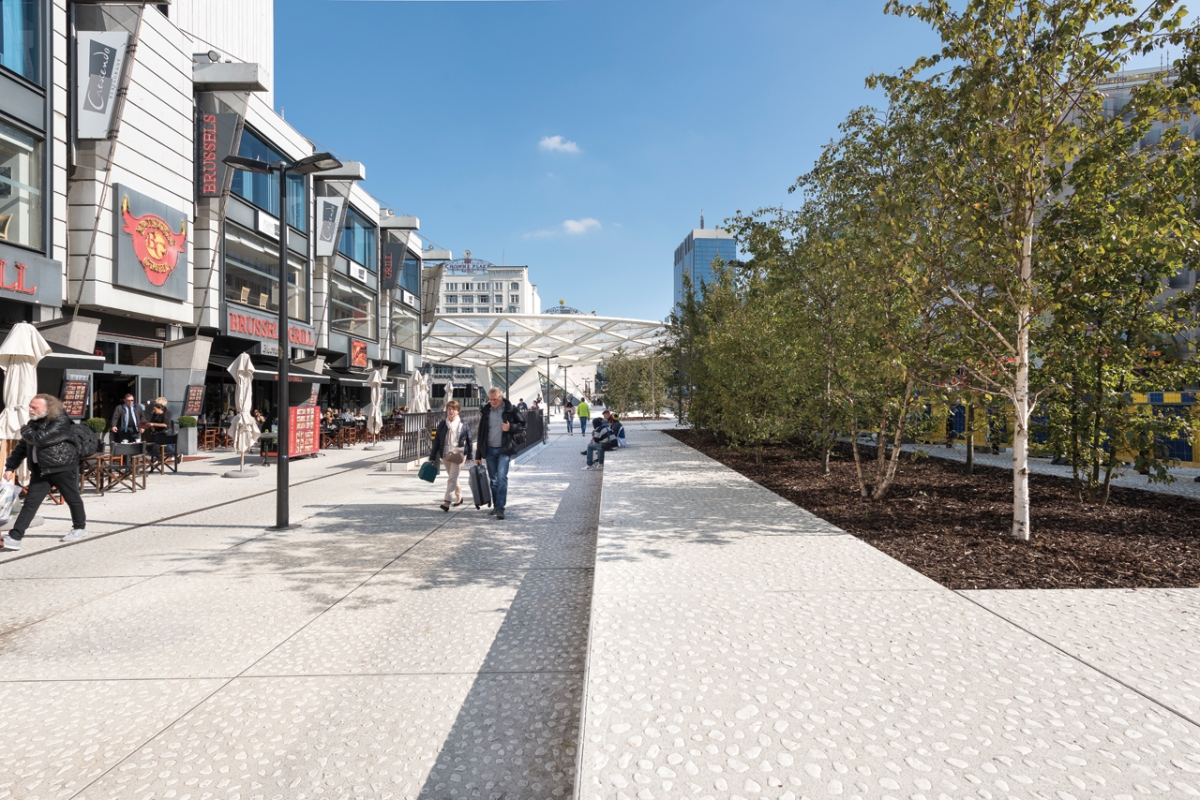 Wandelboulevard Rogierplein Brussel