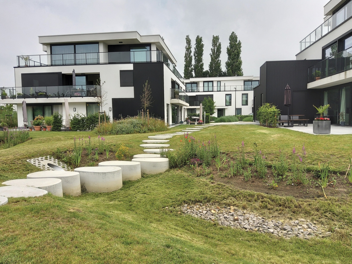 Groenomgeving Burgemeesterpark Lochristi