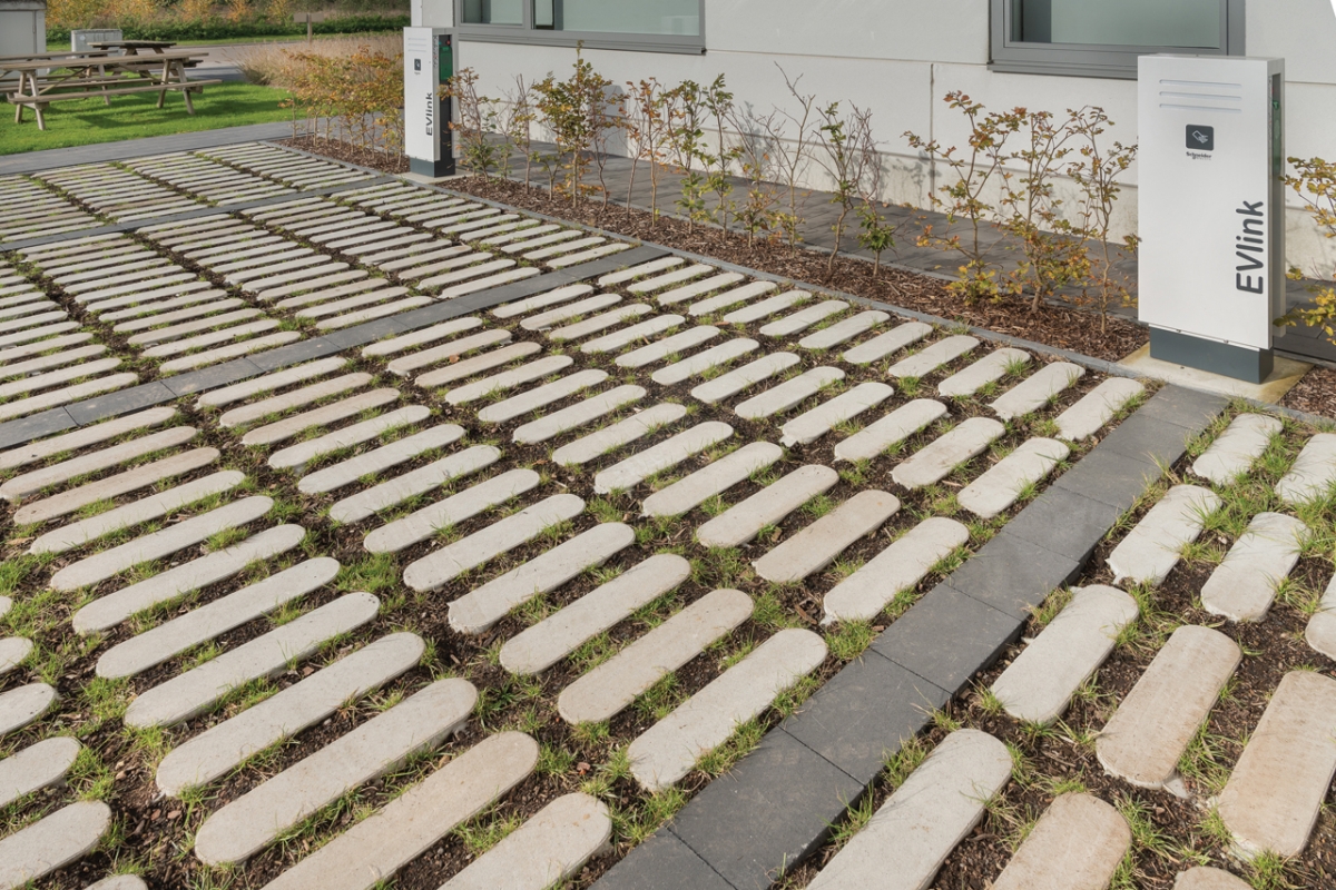 Omgevingsaanleg Nieuwbouw Kantoor Lokeren 