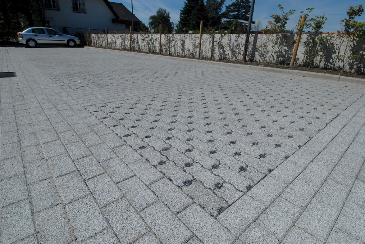 Réaménagement de la Hemelhof Bornem pavage drainant