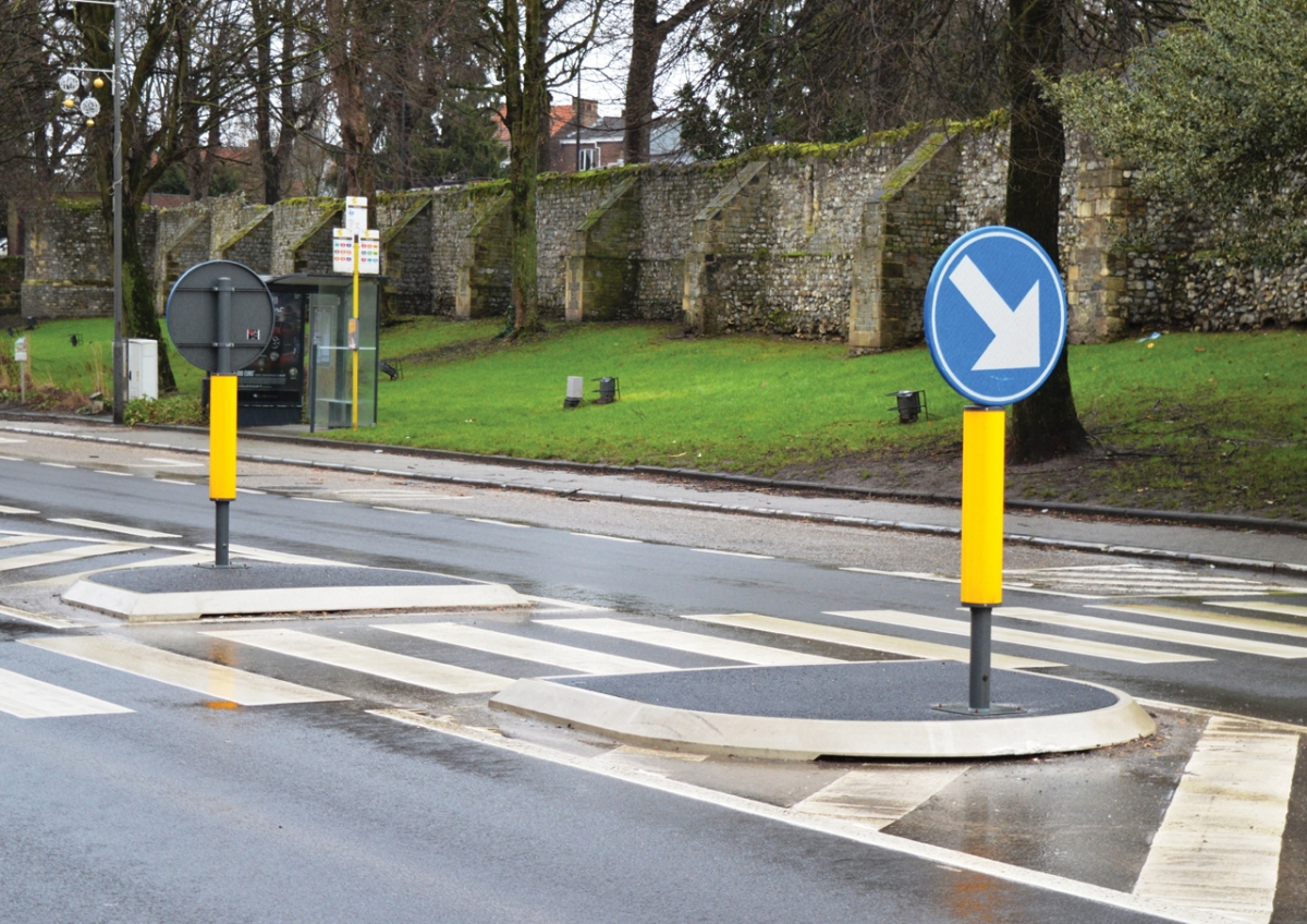 Veilige oversteekplaats Elfde Novemberwal Tongeren