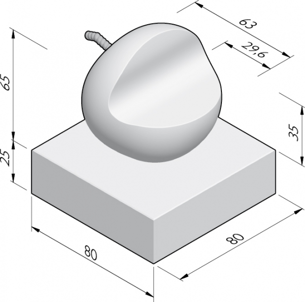 Zitappel rond 63 