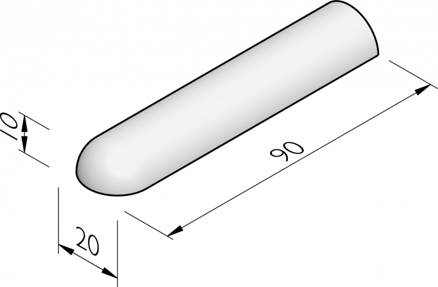 Stootbanden 20x10