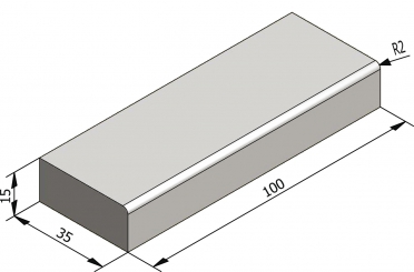 Basic traptreden 35x15