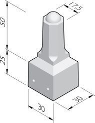 Sierpaal Alphen mini