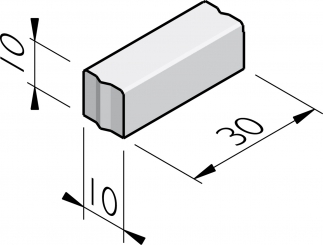 Boomkransverlengstuk 10x10x30