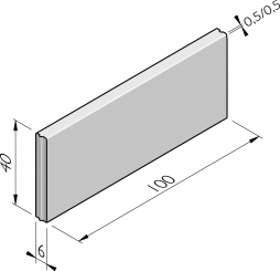 40x6 0,5/0,5